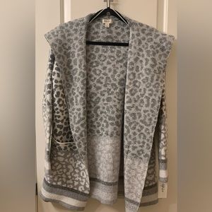 Style & Co Long Sleeve Hooded Sweater, XS